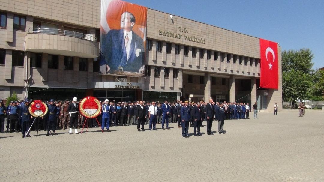 Batman&rsquo;da Gaziler G&uuml;n&uuml; kutlandı