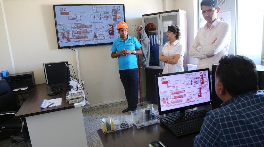 &Ccedil;elebibağı arıtma tesisinde Scada kuruldu