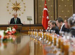 Cumhurbaşkanı Erdoğan, ABD'li iş insanlarını kabul etti: Siyasi konularla ekonomiyi karıştırmamak gerek