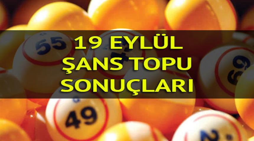 19 Eyl&uuml;l Şans Topu &ccedil;ekilişi sonu&ccedil;ları: 5+1 bilen 2 talihli 3 milyon lirayı paylaştı!
