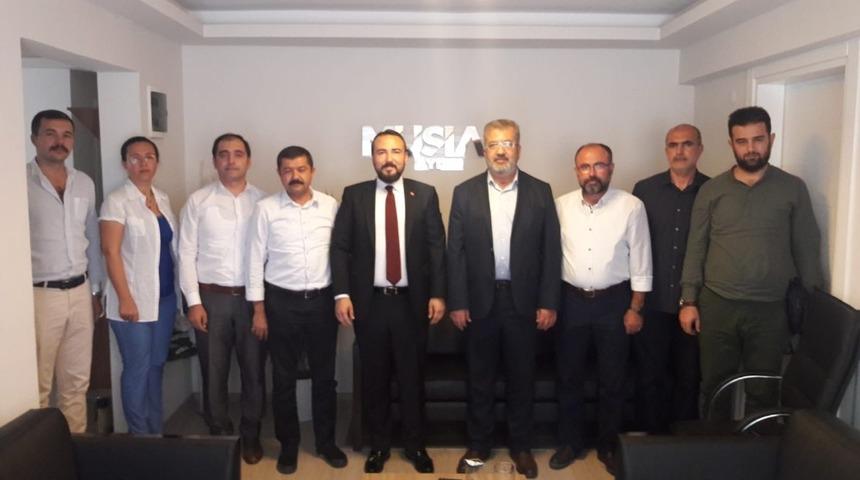 Aydın T&Uuml;MSİAD&rsquo;tan M&Uuml;SİAD Aydın Şubesine ziyaret