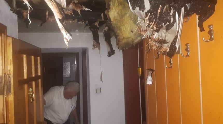 Emet&rsquo;te yangın