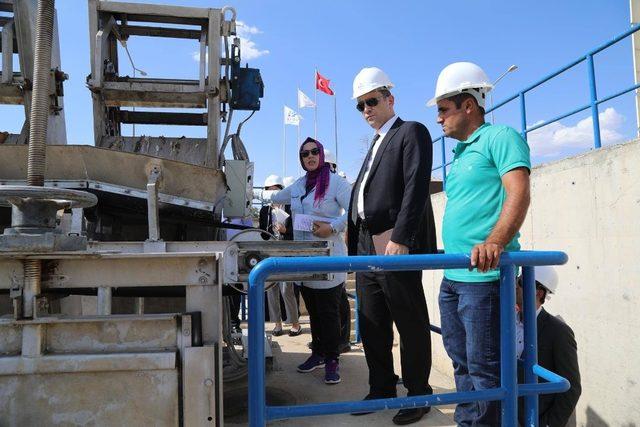 Japon İşbirliği Aajansı’nın yetkilileri Kilis’te atık su arıtma tesisini ziyaret etti