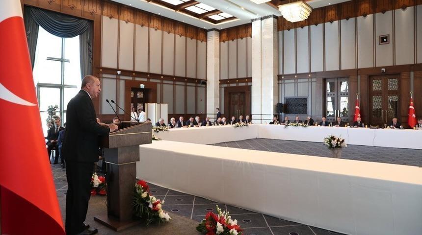 Başkan Karaosmanoğlu, Cumhurbaşkanı Erdoğan’a konuk oldu