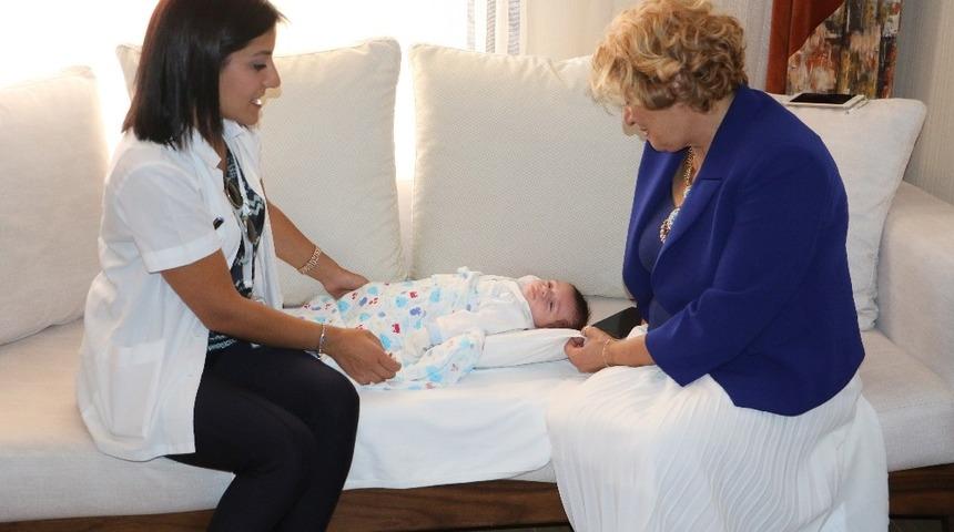 Manisa Büyükşehir yeni doğan bebekleri unutmuyor