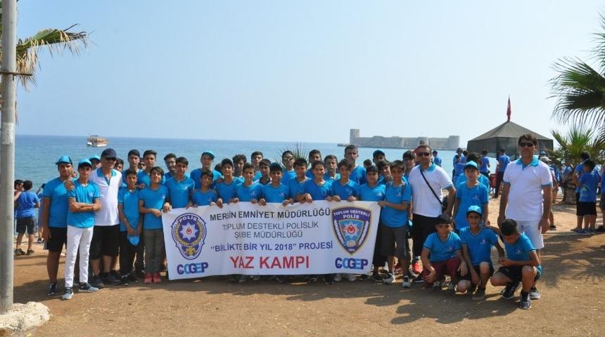 Risk altındaki çocuklar yaz kampında buluştu