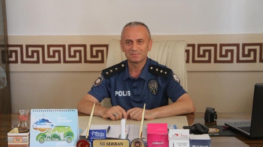 Mut Emniyet M&uuml;d&uuml;r Vekili Ali Serban g&ouml;revine başladı