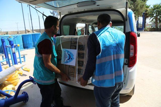Eyyübiye Belediyesi, muhtaç ailelere yardımlarını sürdürüyor