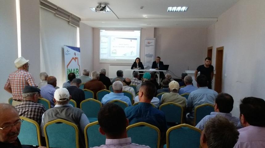 G&uuml;ny&uuml;z&uuml;&rsquo;nde İmar Barışı bilgilendirme toplantısı yapıldı