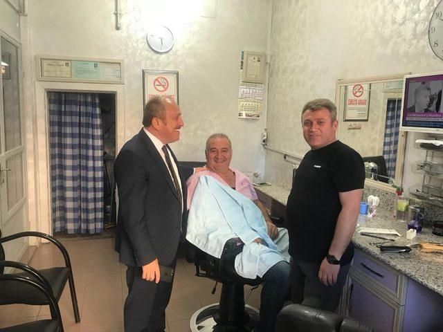 Başkan Karadağ’dan esnaf ziyareti