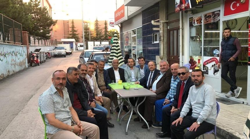 Başkan Karadağ&rsquo;dan esnaf ziyareti