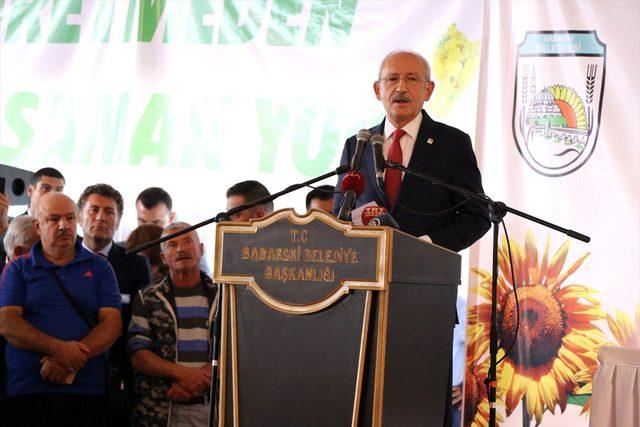 CHP Genel Başkanı Kemal Kılıçdaroğlu, Kırklareli'nde<br />
