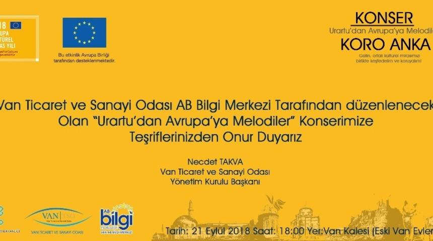 Van TSO AB Bilgi Merkezinden dan anlamlı konser