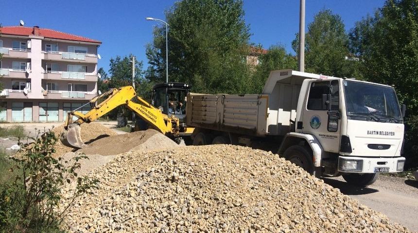 Belediyeden 249. Sokağa yeni yağmursuyu hattı