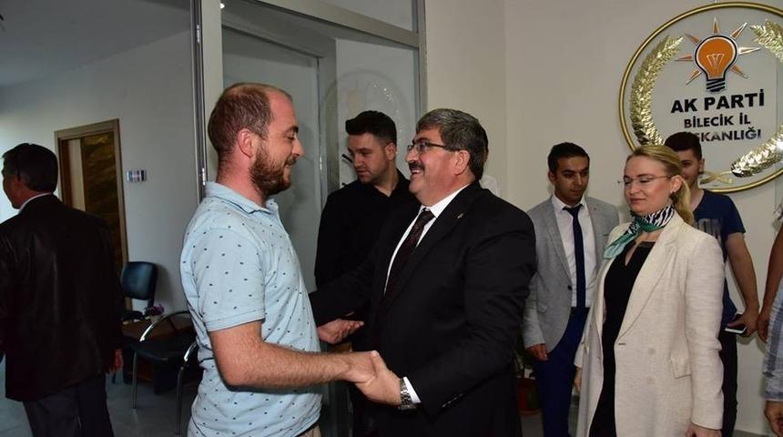 Başkan Can, AK Parti il y&ouml;neticileri ile bir araya geldi