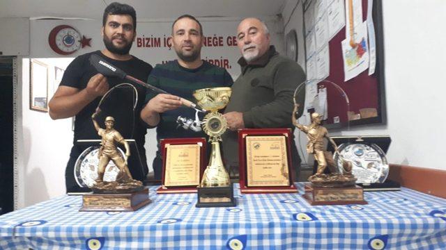 Eskişehirli sportif balıkçılar Afyonkarahisar’dan zaferle döndü