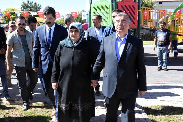 Şehit Bedirhan Mustafa bebeğin adı verilen park hizmete açıldı