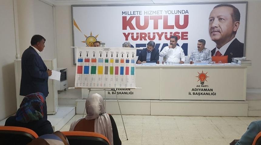 AK Parti merkez il&ccedil;e başkanlığı se&ccedil;im &ccedil;alışmalarına start verdi