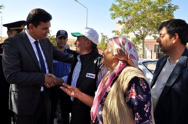 Arguvan Kaymakamı Şahin, göreve hızlı başladı