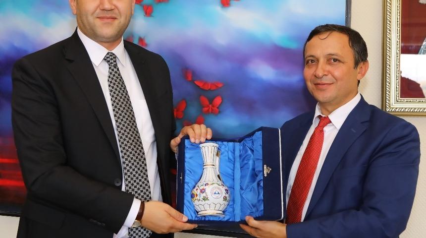 MHP Kayseri Milletvekili Ersoy, ER&Uuml; Rekt&ouml;r&uuml; &Ccedil;alış&rsquo;ı Ziyaret Etti