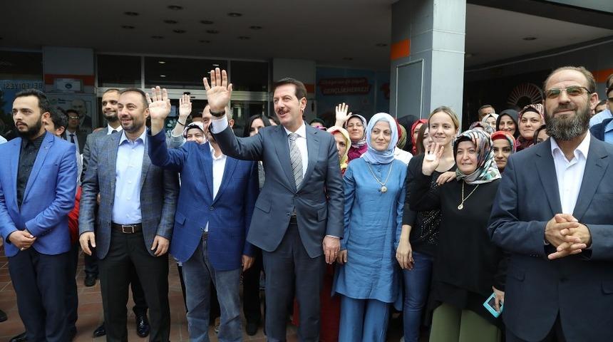 İlkadım&rsquo;dan Suriye&rsquo;ye yardım eli