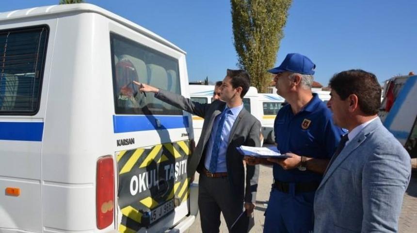 Kaymakam İrdelp&rsquo;den servis ara&ccedil;larına sıkı denetim