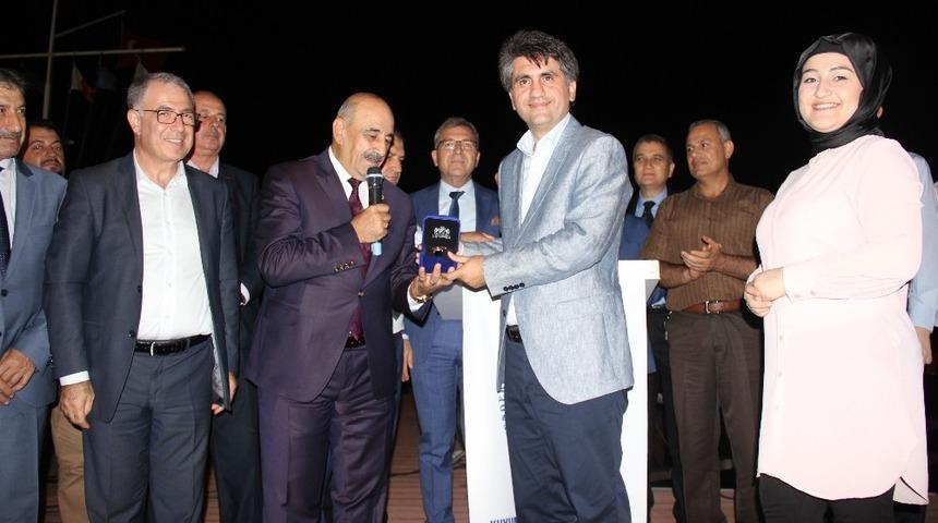 Belen Kaymakamı Aydın&rsquo;a kuyumcu esnafından veda yemeği