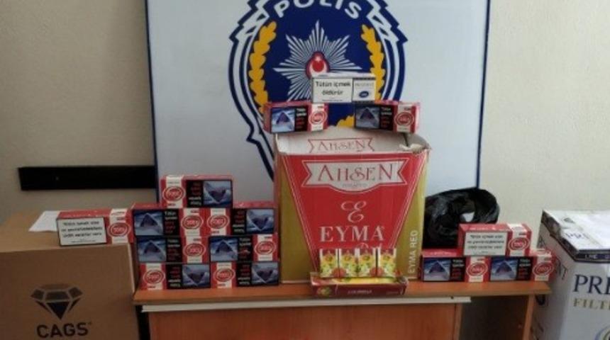 Tavşanlı&rsquo;da ka&ccedil;ak t&uuml;t&uuml;n operasyonu