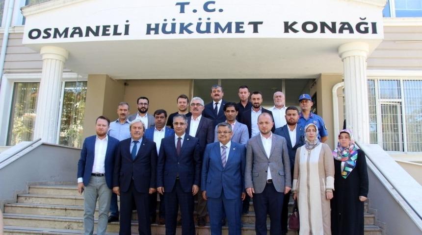 Başkan Şahin, muhtarlarla bir araya geldi