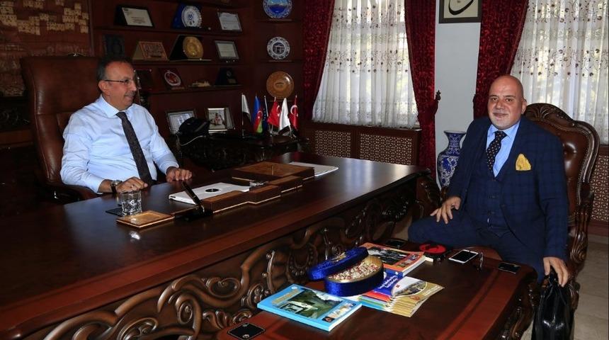 Başkan G&uuml;ven, Se&ccedil;en&rsquo;i ziyaret etti