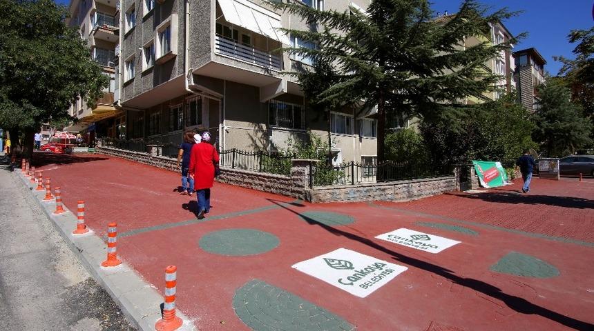 &Ccedil;ankaya&rsquo;da sokaklar renkleniyor