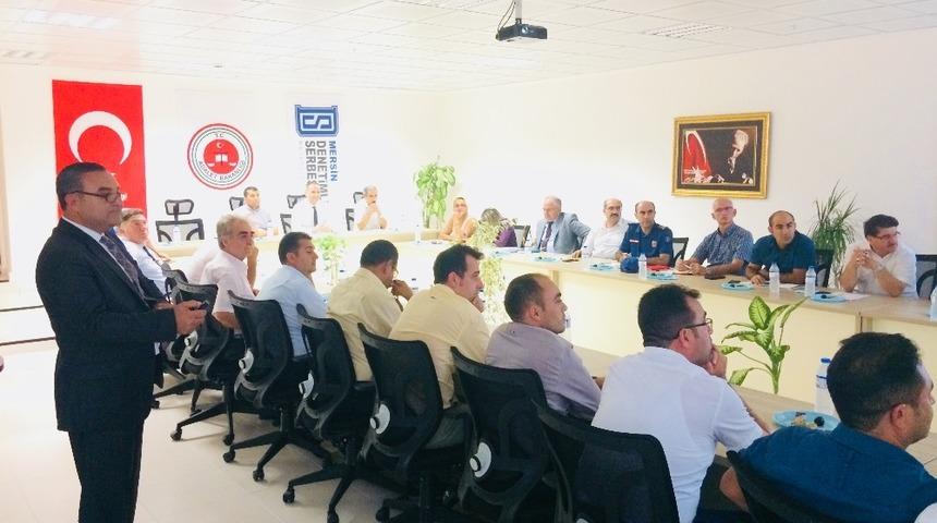 Mersin Cumhuriyet Başsavcılığı Koruma Kurulu toplantısı ger&ccedil;ekleştirildi