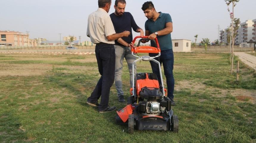 Silopi Belediyesi 4 adet &ccedil;im bi&ccedil;me makinesi aldı