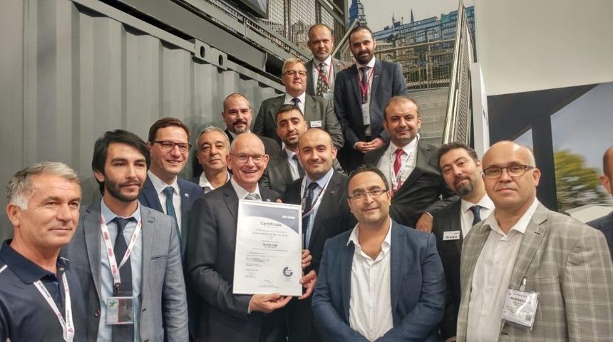 T&uuml;rkiye&rsquo;nin ilk SIL belgesi alındı