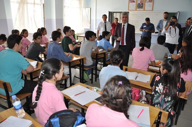 Kaymakam Arıcan öğrencilerle bir araya geldi