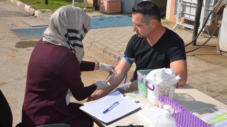 Belediye &ccedil;alışanlarına iş sağlığı ve g&uuml;venliği periyodik sağlık taraması