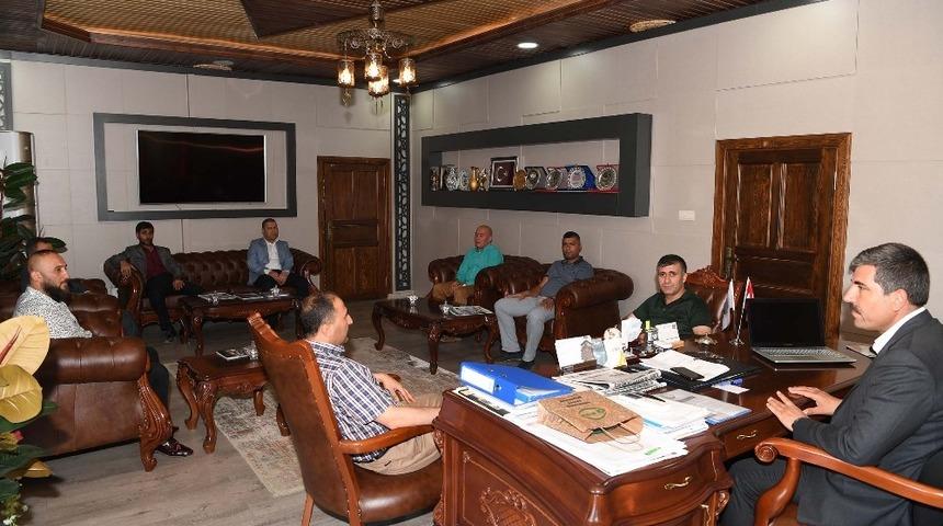 Mavi Ay Derneğinden Başkan Asya&rsquo;ya teşekk&uuml;r ziyareti