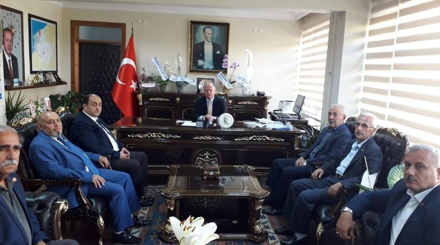 Başkan Demirtaş, Kaymakam &Ccedil;orumluoğlu&rsquo;na G&uuml;l&uuml;&ccedil;&rsquo;&uuml; anlattı