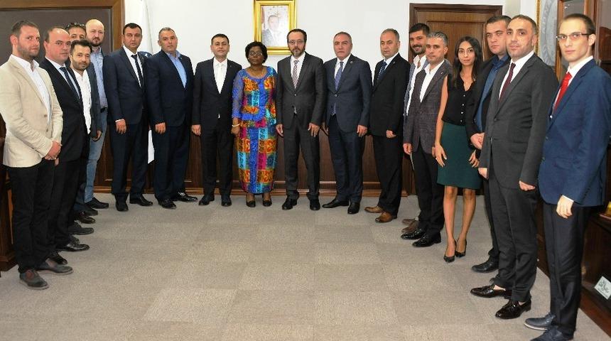 Tanzanya B&uuml;y&uuml;kel&ccedil;isi Prof. Dr. Kiondu, AD&Uuml;&rsquo;y&uuml; ziyaret etti