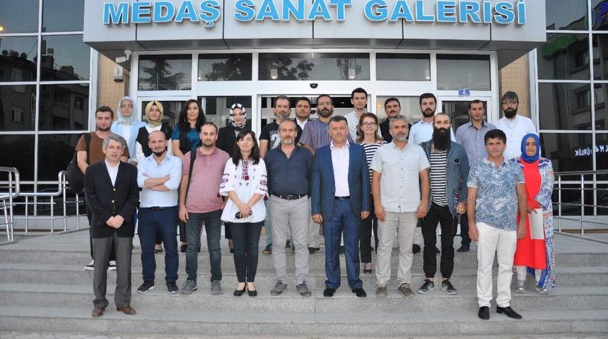 MEDAŞ Sanat Galerisinde sergi a&ccedil;ılışı