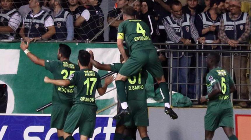 Bursaspor galibiyeti de kaybetmeyi de unuttu