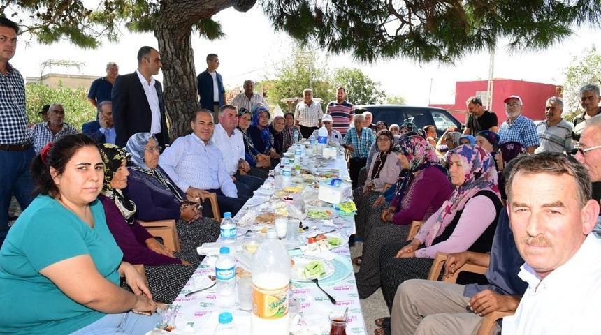 Başkan Sözlü, Torosların eteklerinde hemşehrileriyle buluştu