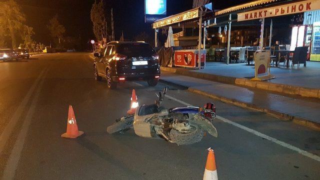 Manavgat’ta trafik kazaları: 2 yaralı