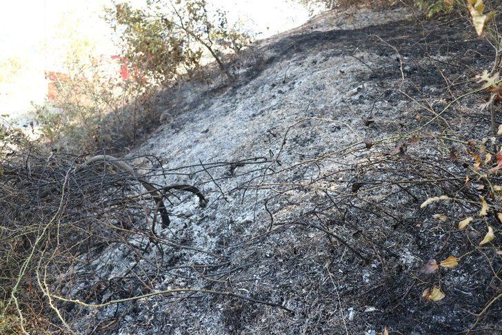 Çalılık yangını ekiplerce söndürüldü G3