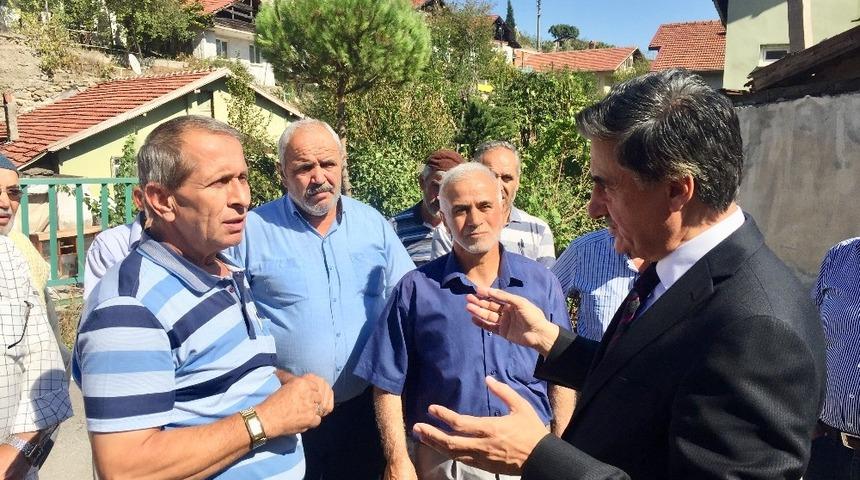 Milletvekili G&uuml;neş&rsquo;ten mahalle ziyareti