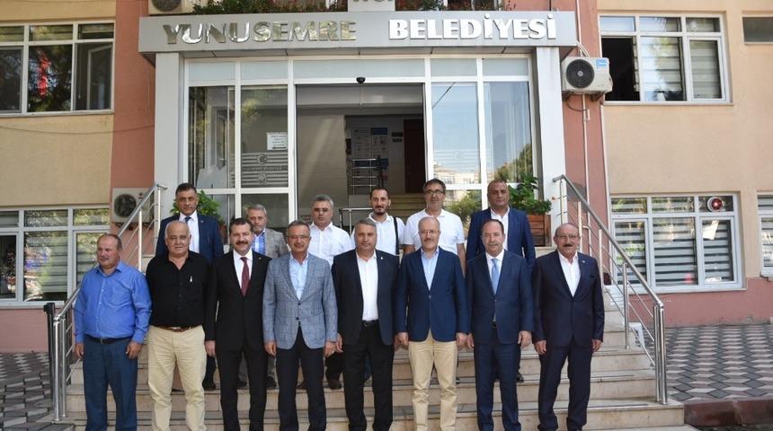 Başkan &Ccedil;er&ccedil;i, Yağlı G&uuml;reş D&uuml;zenleyen Kentler Birliğini ağırladı