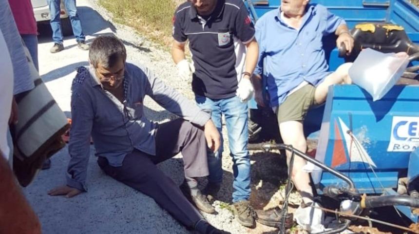 Patpat aracı devrildi: 3 yaralı