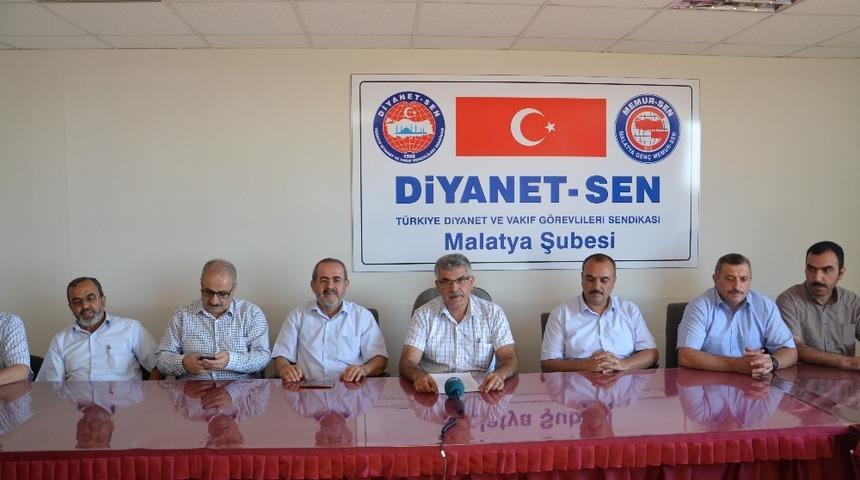 Cami imamının darp edilmesine tepki