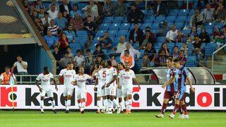 Trabzon'da nefes kesen maç