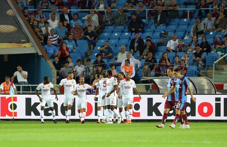 Trabzon'da nefes kesen maç
